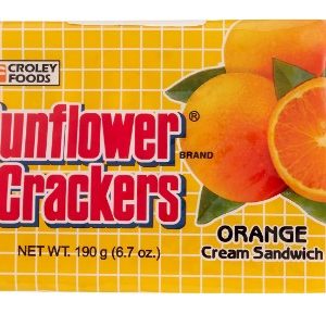 Sunflower Cracker Orange 190g